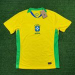  Camisa Seleção Brasil 25/26 - Amarela - Torcedor Masculina (Com estrelas)