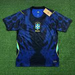 Camisa Seleção Brasil Away II - Copa do Mundo 2026 - Azul - Torcedor Masculina