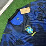 Camisa Seleção Brasil Away II - Copa do Mundo 2026 - Azul - Torcedor Masculina