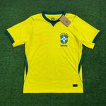 (VAZADA) Camisa Seleção Brasil Home I Copa do Mundo 2026 - Amarela - Jogador Masculina