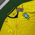 Camisa Seleção Brasil I Copa do Mundo 2026 - Amarelo - Masculina Torcedor