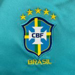 Camisa Polo Seleção Brasileira 2024 Azul Claro