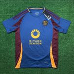 Camisa AS Roma Third III 24/25 Torcedor Masculina - Azul