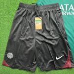 Conjunto Treino Regata E Short Paris Saint Germain Psg 2024/25 - Verde / Detalhe Vinho