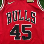 NBA Chicago Bulls JORDAN #45 Jersey Icon - 75 ANOS - Vermelho