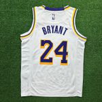 NBA Lakers #24 Bryant Especial 75 Anos - Branca