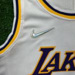 NBA Lakers #24 Bryant Especial 75 Anos - Branca