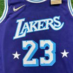 NBA Los Angeles Lakers #23 - 75 ANOS - ROXA