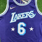 NBA Los Angeles Lakers #6 - 75 ANOS - ROXA