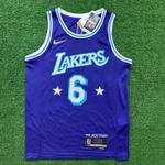 NBA Los Angeles Lakers #6 - 75 ANOS - ROXA
