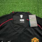 Camisa Retrô Manchester United 2007/2008 Preta