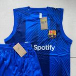 Conjunto Treino Regata + Short Barcelona 23/24 - Azul