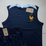 Conjunto Treino Seleção França 24/25 Regata + Short - Azul Marinho