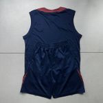 Conjunto Treino Regata + short Inglaterra 2024 - Detalhe Vermelho Vinho