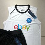 Conjunto de Treino Regata + Short Napoli 23/24 - Branco