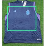 Regata + Short Argentina 23/24 Azul Marinho (Defeito)