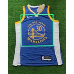 Golden State Warriors 30 Jogador Silk - City Edition Curry 2.974- Azul (Defeito)