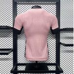 Camisa Paris Saint Germain PSG Third III 24/25 Jogador Rosa/Preto