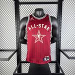 NBA All Star Game 23/24 Stephen Curry #30 Vermelha - Jogador Silk