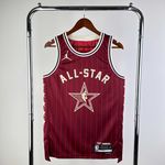 NBA All Star Game 23/24 Stephen Curry #30 Vermelha - Jogador Silk