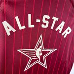 NBA All-Star Game 2024 Jordan Swingman Kevin Durant 35 Vermelha Jogador Silk