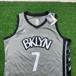  NBA Brooklyn Nets Durant #7 - 75 Anos - Cinza