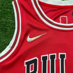 Chicago Bulls Scottie Pippen #33 - Edição 75 Anos - Vermelha