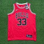 Chicago Bulls Scottie Pippen #33 - Edição 75 Anos - Vermelha