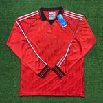 Camisa Manga Longa Flamengo Lifestyler 24/25 - Vermelha - Torcedor Masculina