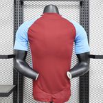 Camisa Aston Villa Home I 24/25 - Jogador Masculina - Vermelha/Azul