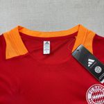 Conjunto Treino Adulto Camisa e Short Bayern Müchen VERMELHO/LARANJA 24/25