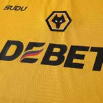 Camisa Wolverhampton Home I 24/25 Torcedor Masculina - Amarelo