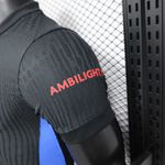 Camisa Barcelona Away II 2425 - Preto - Jogador Masculina