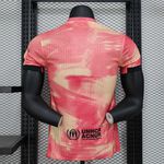  Camisa Barcelona Edição Especial 24/25 - Rosa - Jogador Masculina