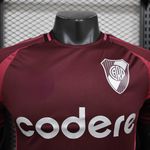 Camisa River Plate Away II 24/25 - Vinho - Jogador Masculina
