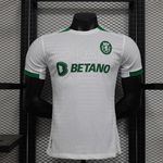 Camisa Sporting Lisbon Away II 24/25 - Jogador Masculino - Branca
