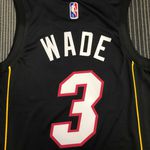 Regata NBA Miami Heat City - Dwane Wade 75 anos - Preto