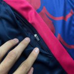 Conjunto Treino Adulto Regata e Short Barcelona Fc VERMELHO 24/25