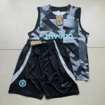Conjunto Treino Adulto Regata e Short Chelsea FC CINZA 23/24