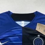 Conjunto Treino Adulto Regata e Short Inter de Milão AZUL/PRETO 24/25