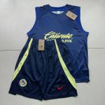 Conjunto Treino Adulto Regata e Short América do México AZUL 24/25