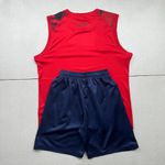 Conjunto Treino Adulto Regata e Short SSC Napoli VERMELHO 24/25