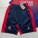 Conjunto Treino Adulto Regata e Short Paris Saint Germain PSG VERMELHO/AZUL 24/25