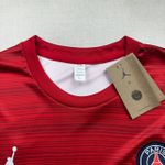 Conjunto Treino Adulto Regata e Short Paris Saint Germain PSG VERMELHO/AZUL 24/25