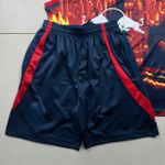 Conjunto Treino Adulto Regata e Short RB Leipzig AZUL/VERMELHO 24/25