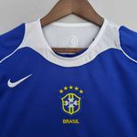 Camisa Retrô Seleção Brasileira Away II 2004