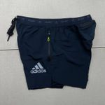 Short Adidas Dry Fit - Masculino - (aquecedor Interno) - Azul Marinho - Ad54