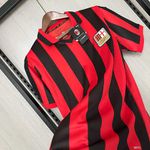 Camisa AC Milan 125 Anos Edição Comemorativa 24/25 - Vermelha - Torcedor Masculina