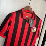Camisa AC Milan 125 Anos Edição Comemorativa 24/25 - Vermelha - Torcedor Masculina
