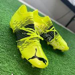 Chuteira Campo Puma Future Z 1.1 (fg) - Verde/preto (DEFEITO)
